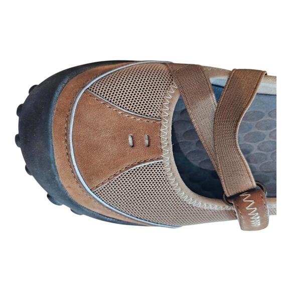 Privo Brown Mary Jane Comfort Walking Shoes Size 5 - Picture 2 of 5
